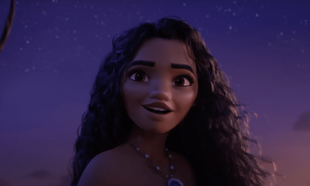 Auli'i Cravalho as Moana in Disney's "Moana 2" (2024).